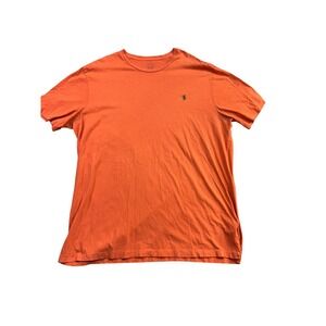 Polo Ralph Lauren Orange TShirt Mens XLT Classic Fit Pony Logo